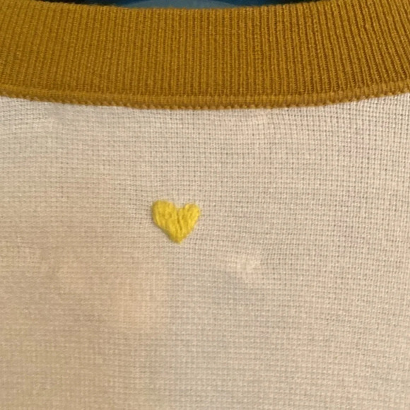 Chic Cream and Gold Women's Cardigan - Picture 7 of 7